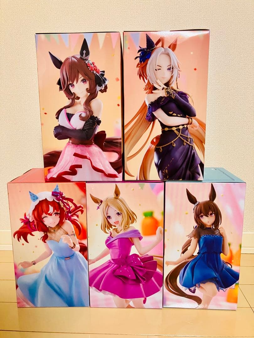 ウマ娘 Trio-Try-iTフィギュア ラウンドワン限定 5体セット