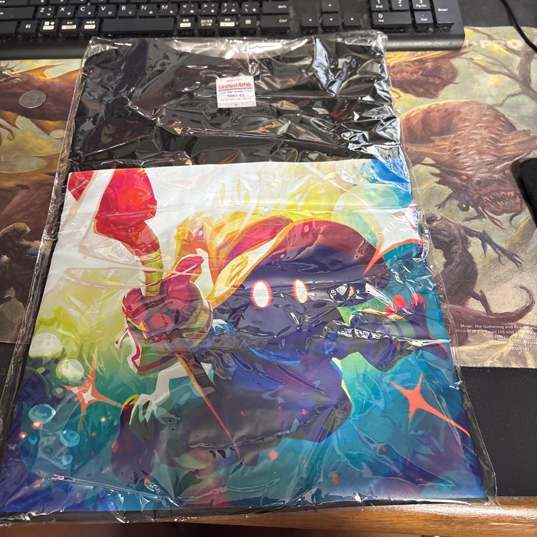 mtg 迷える黒魔道士、ビビ　マジック大戦祭　シャツ　Lサイズ