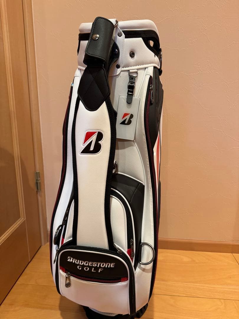 【★値下げ】BRIDGESTONE ツアーモデル キャディバッグ　CBG401