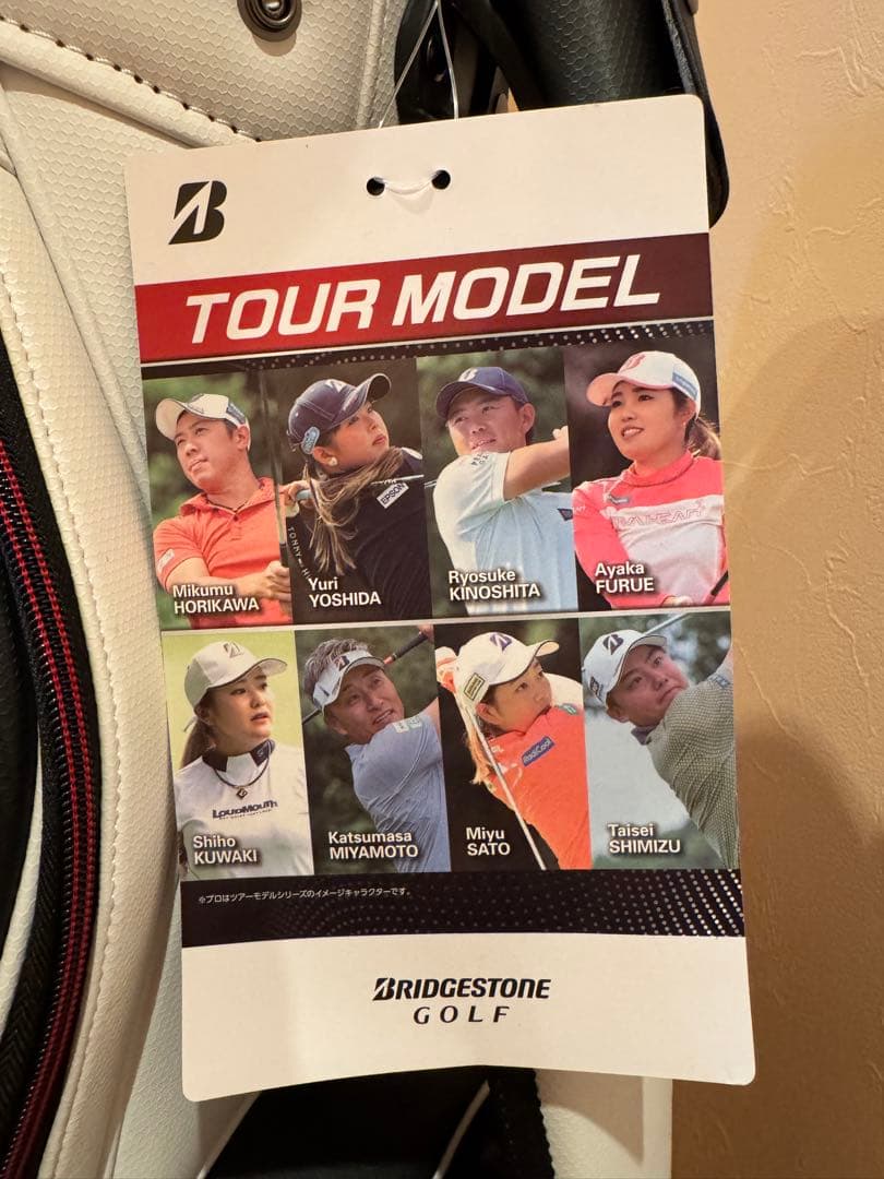 【★値下げ】BRIDGESTONE ツアーモデル キャディバッグ　CBG401