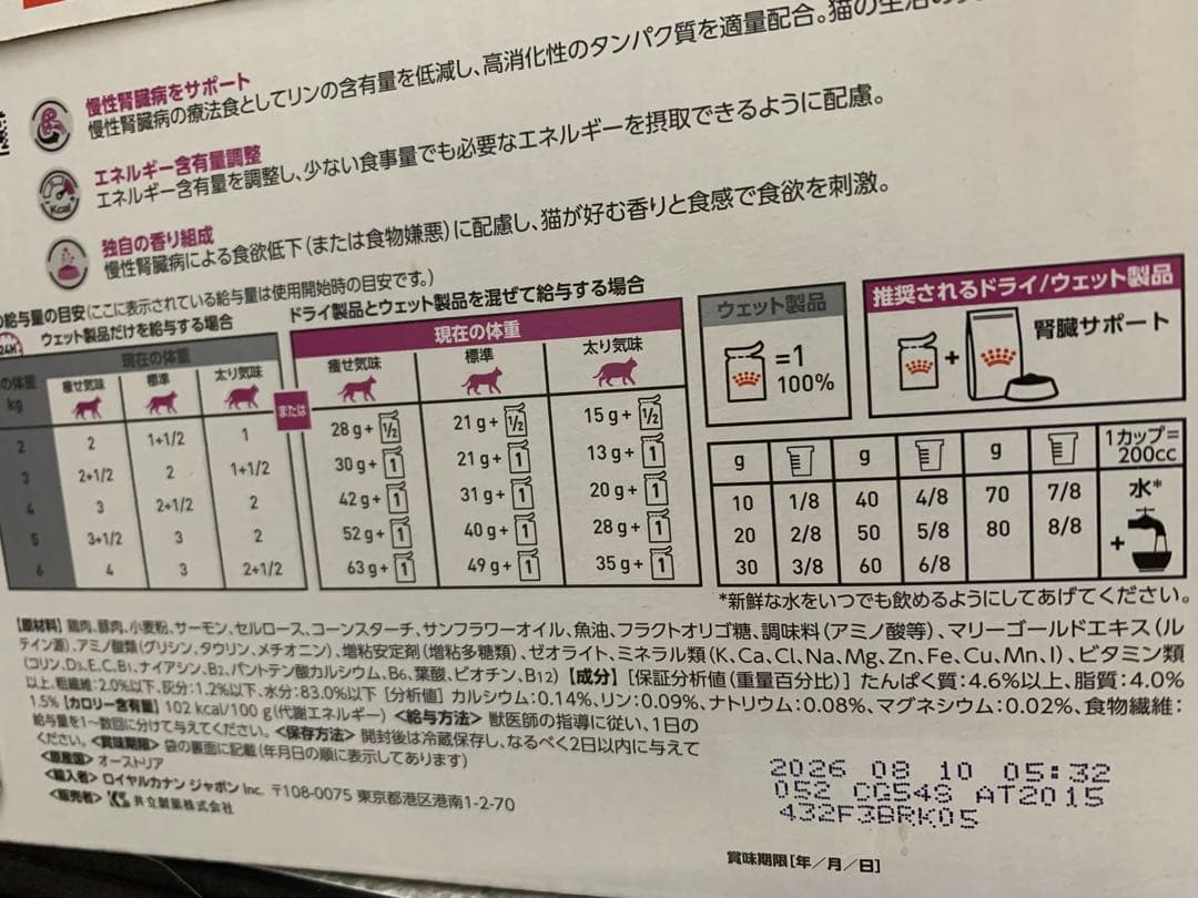  CANIN 腎臓サポート パウチ3種