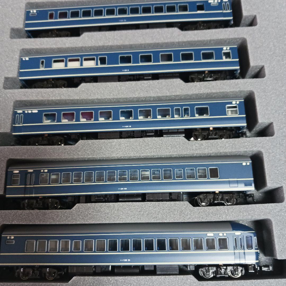 KATO　10-1725　20系客車　寝台特急　あさかぜ　初期編成　8両基本S