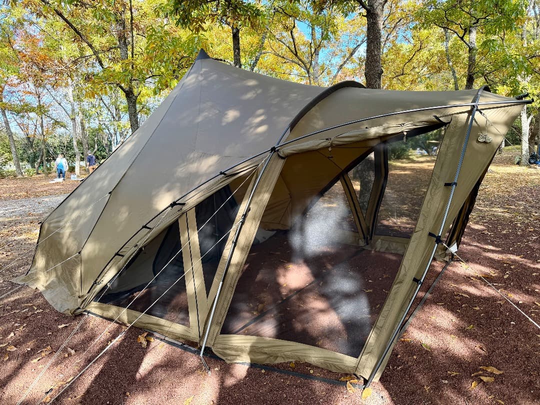 ZANE ARTS LOLO / ゼインアーツ ロロ + DODグランドシート