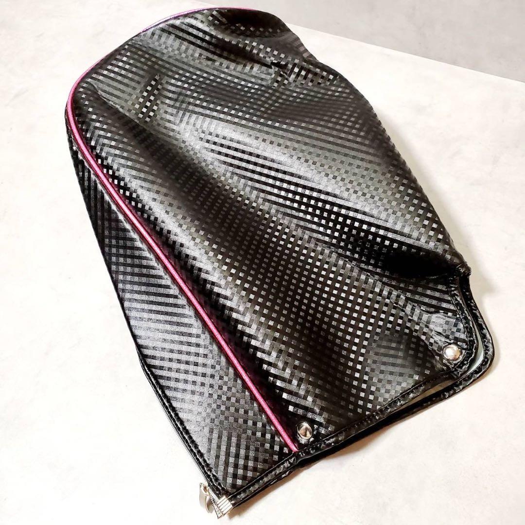 【極美品】ゼクシオ レディース キャディバッグ ゴルフバッグ ピンク×ブラック