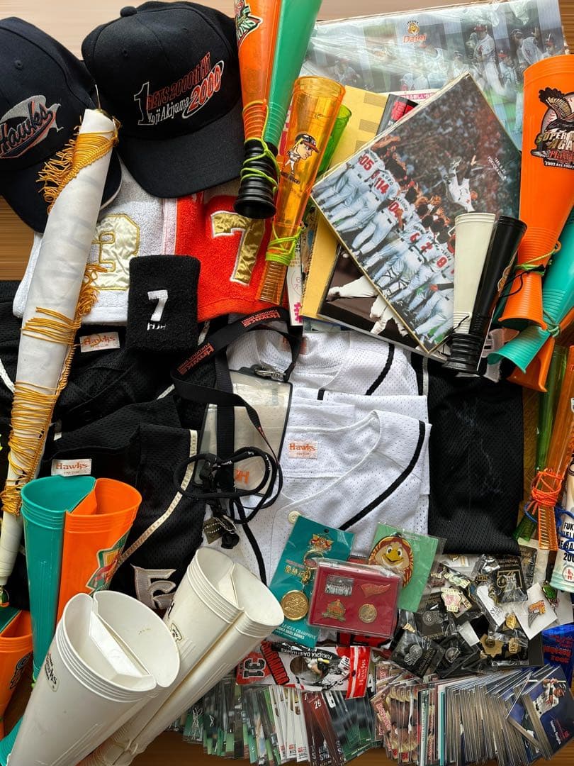 激レア 応援グッズフルセット ダイエーホークスファンクラブ限定 骨董品【超希少】