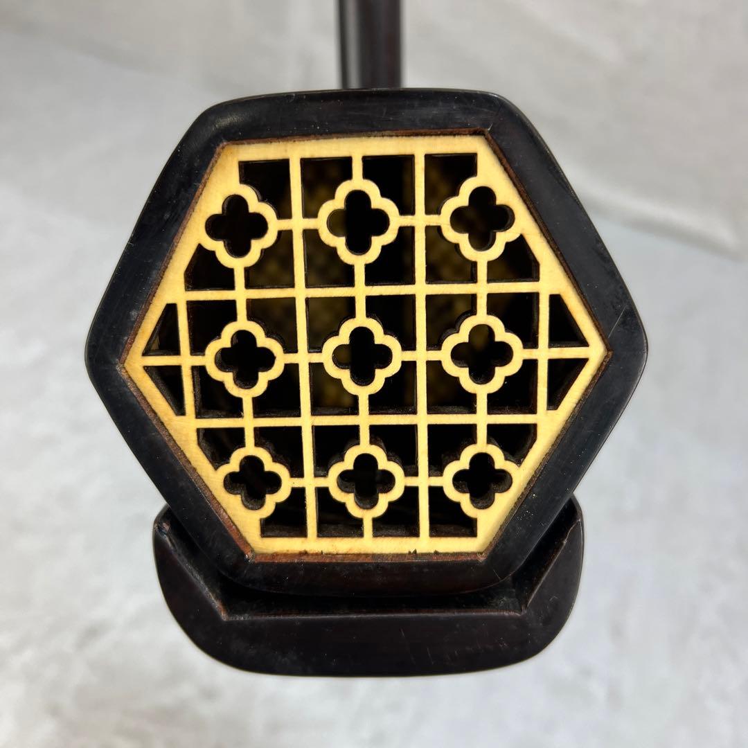 希少　鳳舞藍天工頌天高　万菊根製　蘇州二胡　中国　伝統　弦楽器　民族楽器　天然皮