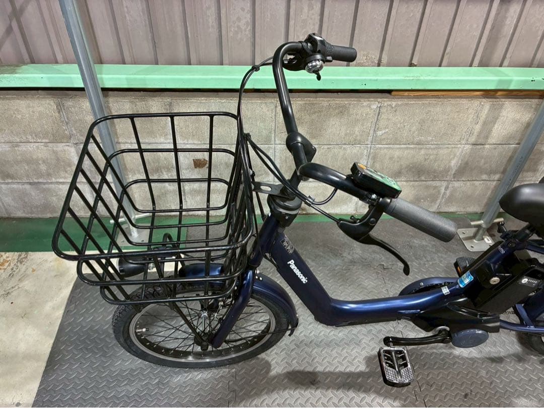 №8561 電動自転車　パナソニック　ギュット 20インチ ネイビー