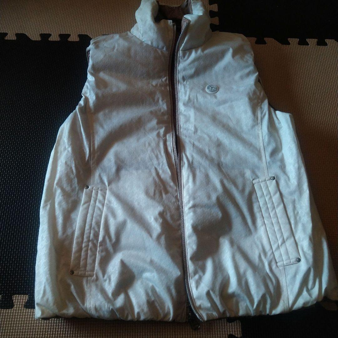 Adabatブラウン ダウンベスト レディース