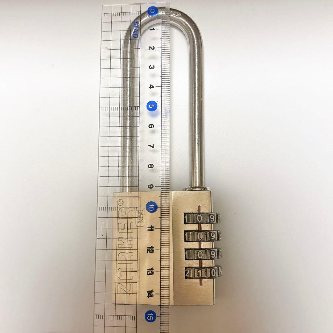 南京錠- 4桁野外ダイヤル式ロック体育館、スポーツ、学校、倉庫、工具箱、