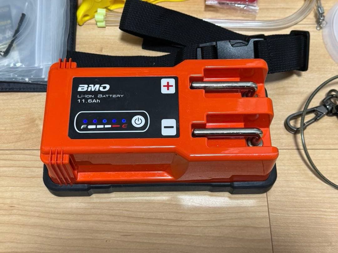 お得‼︎初心者必見‼︎BMOリチウムイオンバッテリー‼︎船釣り、仕掛け道具セット‼︎