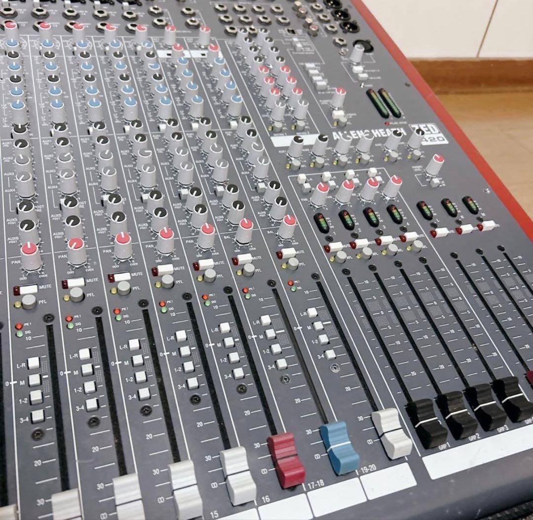 【最終値下げ】ALLEN&HEATH ZED 420 アナログミキサー ケース付