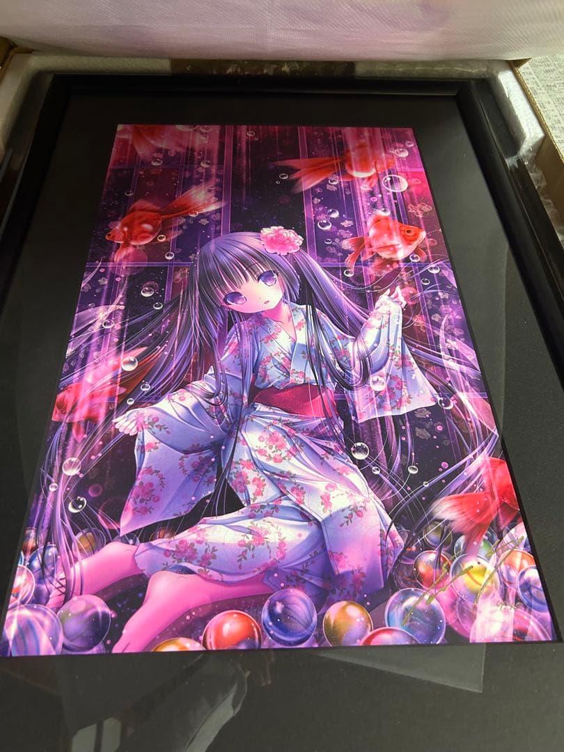 てぃんくる 版画