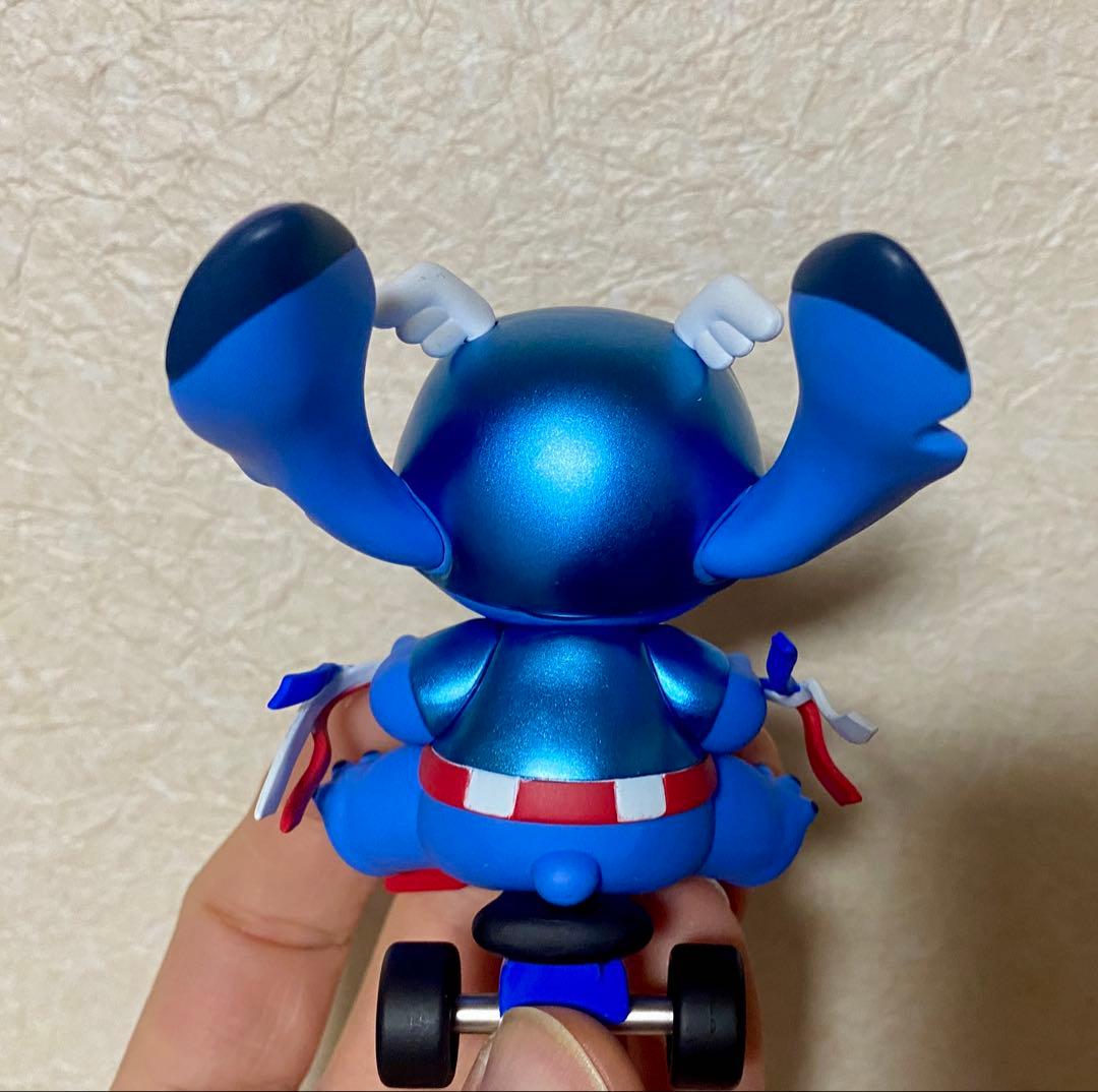 cosbi スティッチ マーベル フィギュア　キャプテンアメリカ　シークレット