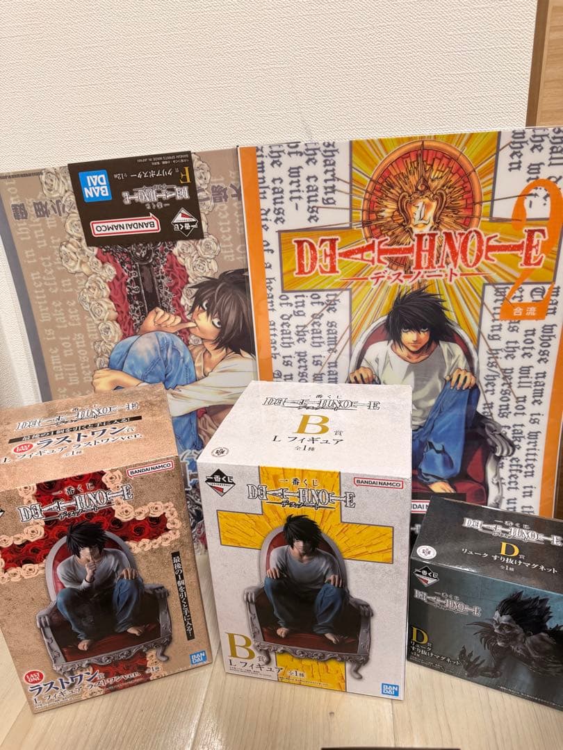 デスノート 一番くじ B賞 D賞 ラストワン賞 おまけ付き