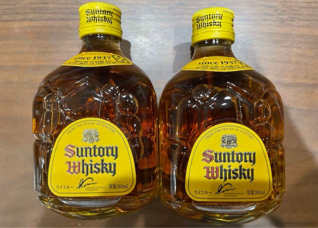 4本分【台湾限定品】サントリー角瓶 360ml ※日本での購入不可