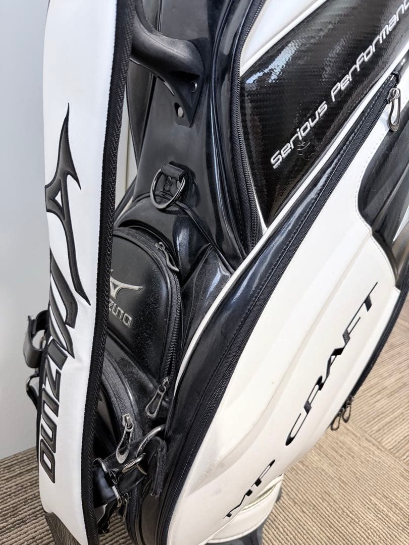 Mizuno MP CRAFT ゴルフバッグ ホワイト