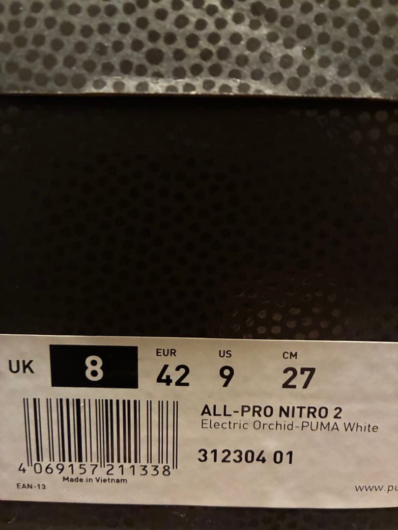 PUMA all Pro nitro2 ピンク 27cm