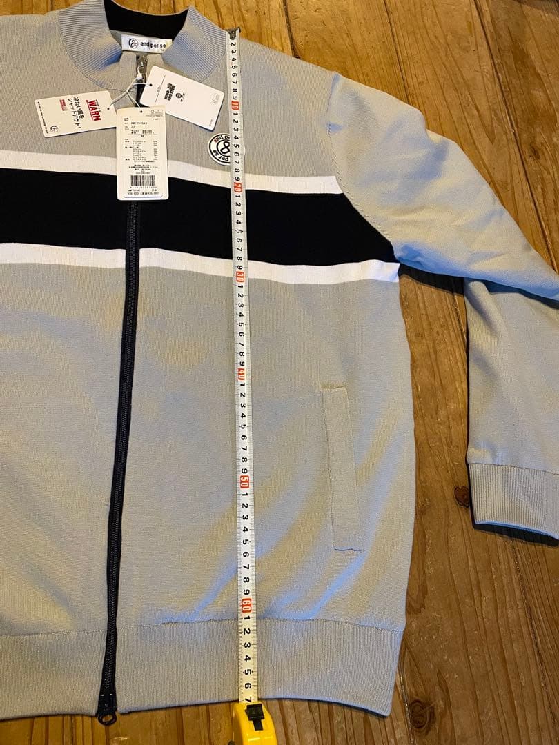 新品未使用 and per se ジップアップゴルフジャケット