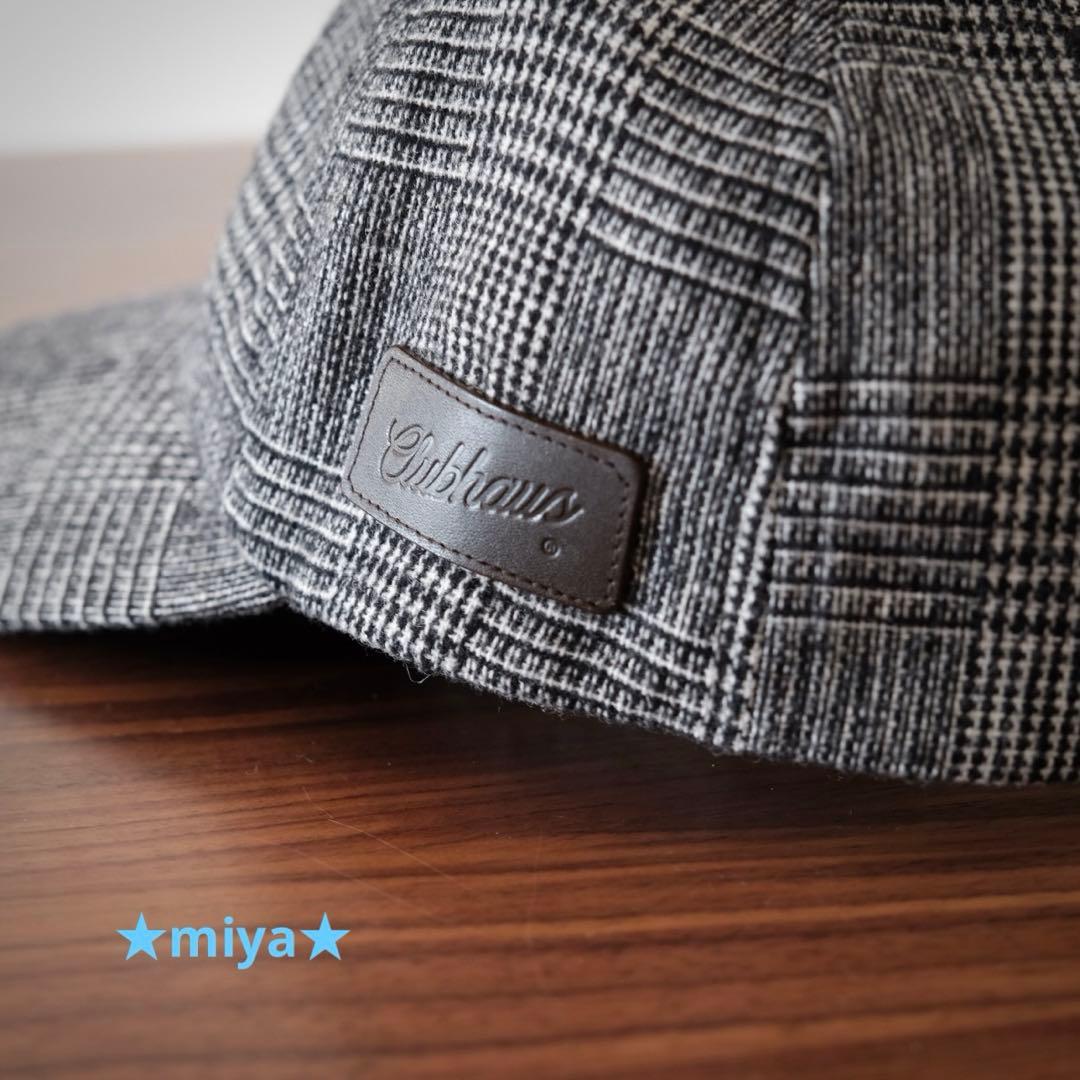 CLUBHAUS / Woolen \"C\" heck Cap / ウールキャップ