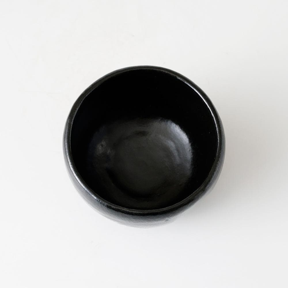 未使用 美品 黒茶碗 銘 宣弘 富山常願寺 茶碗 共箱 茶道具