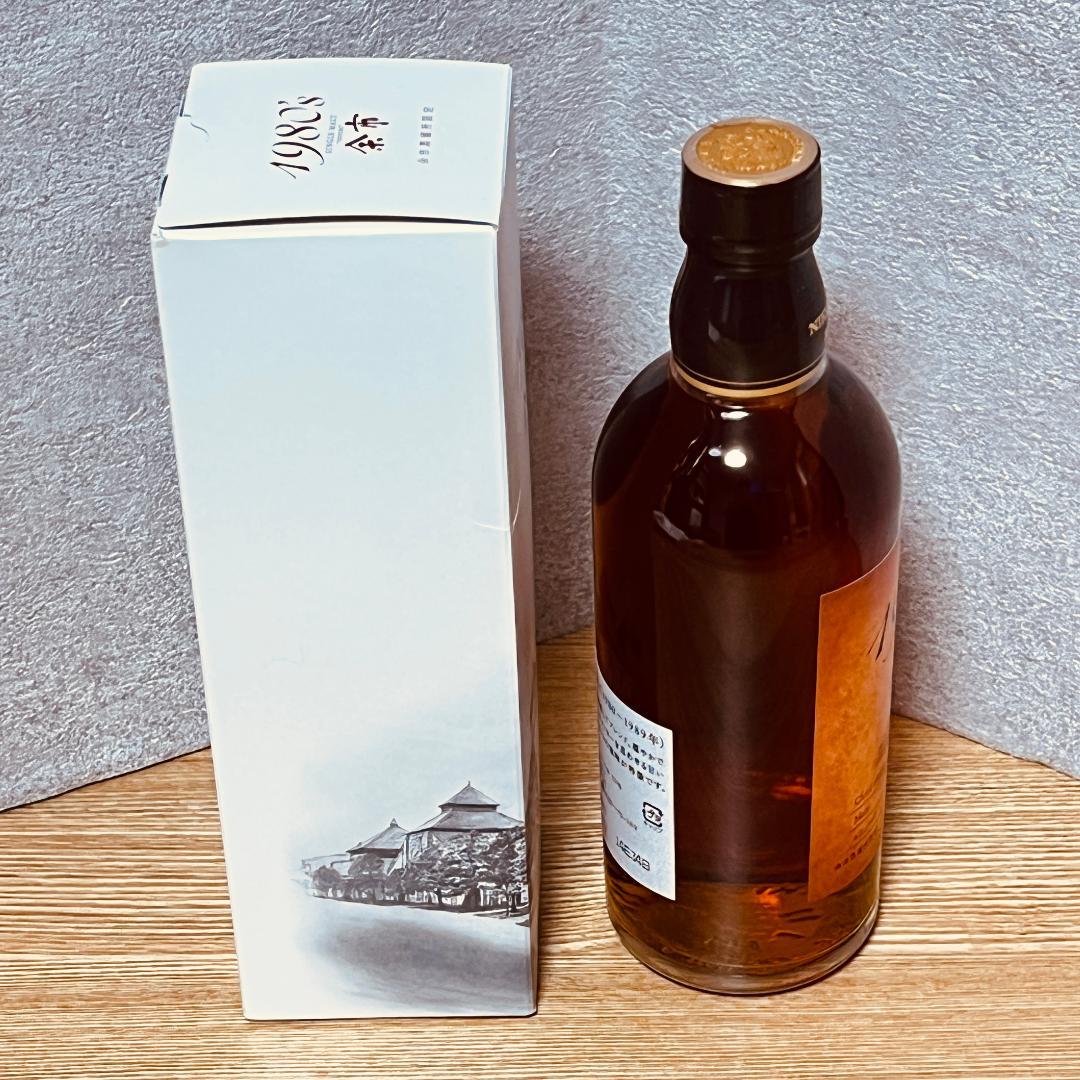 ニッカ シングルモルト 余市 1980’s 蒸溜所限定 500ml 箱付き