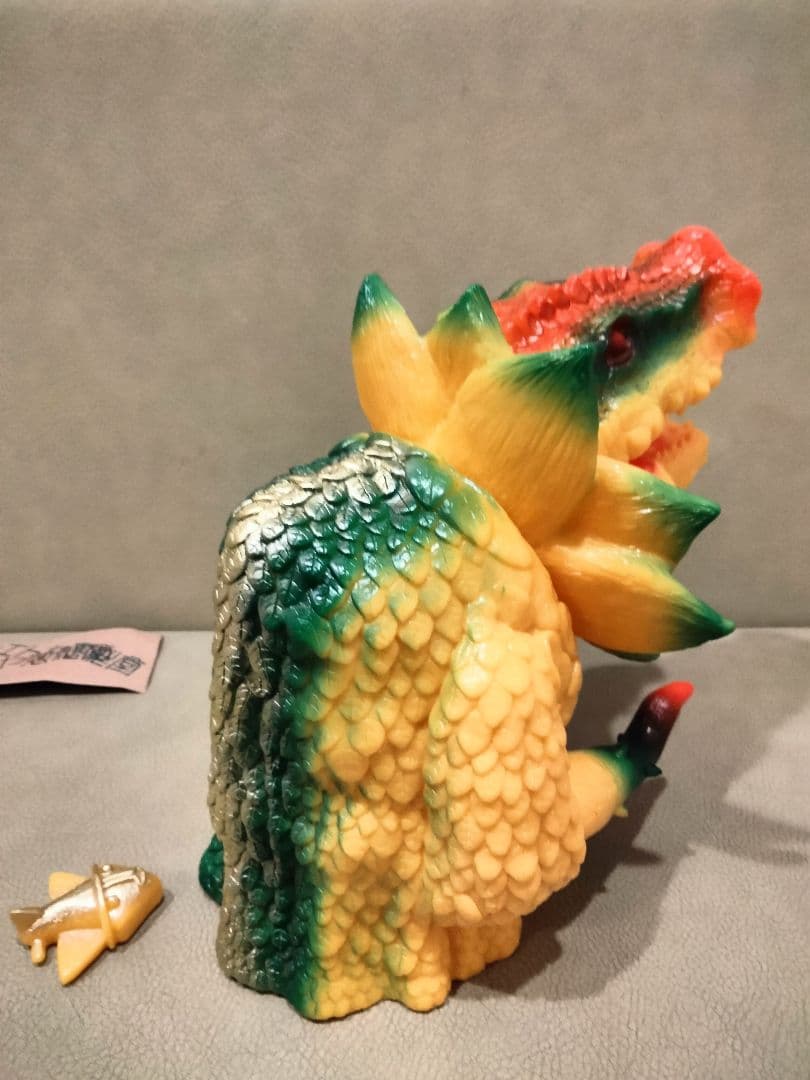 ソフビ　monstock　超古代神類ポゴンゴ　黄　izumonster　安楽安作