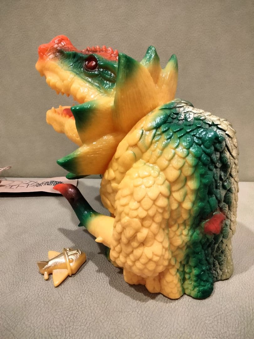 ソフビ　monstock　超古代神類ポゴンゴ　黄　izumonster　安楽安作