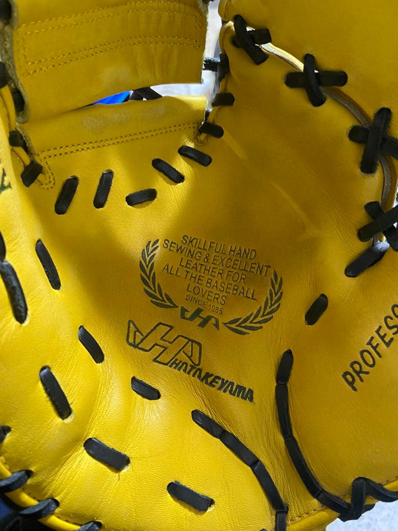 ハタケヤマ　HATAKEYAMA 軟式 ファーストミット