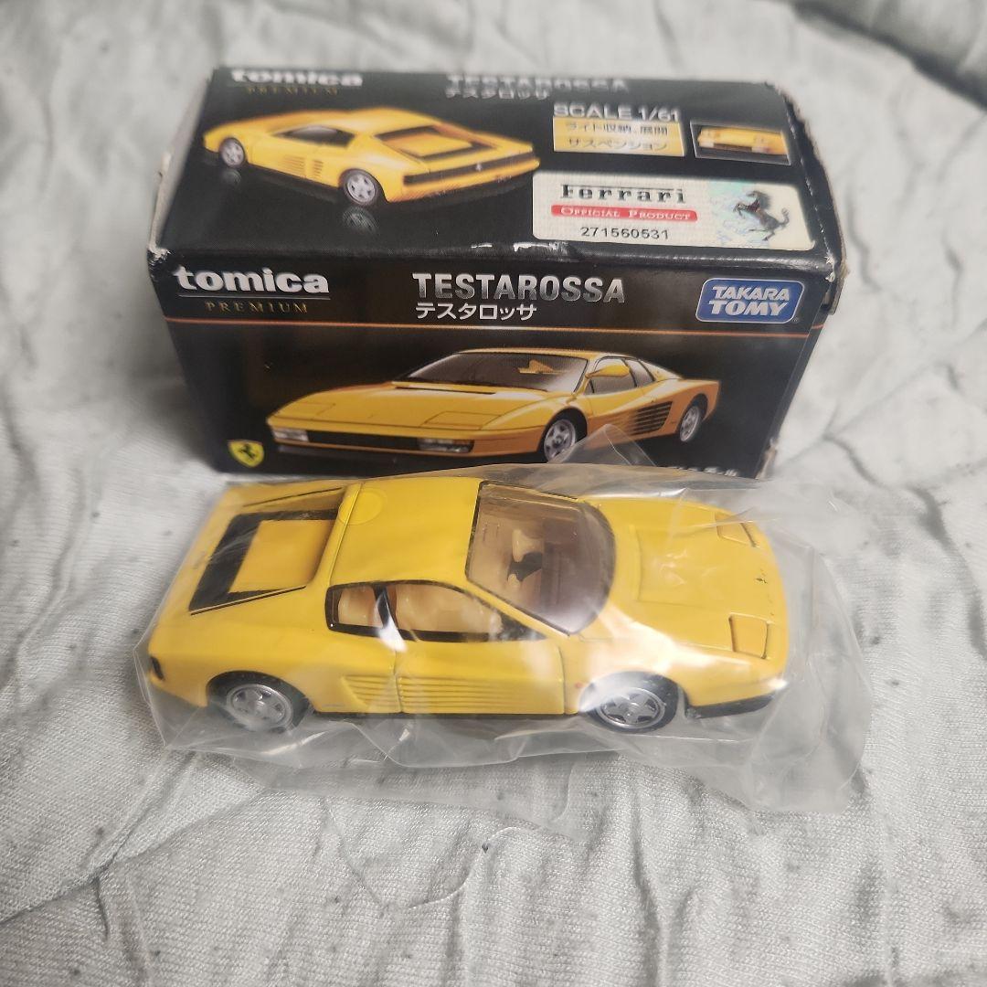 トミカプレミアム 発売記念仕様3台+タカラトミーモールテスタロッサ 計4台セット