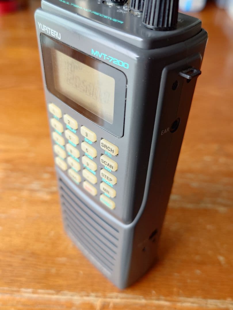 YUPITERU　MVT-7200 受信機 メモリコンデンサ交換済 程度良