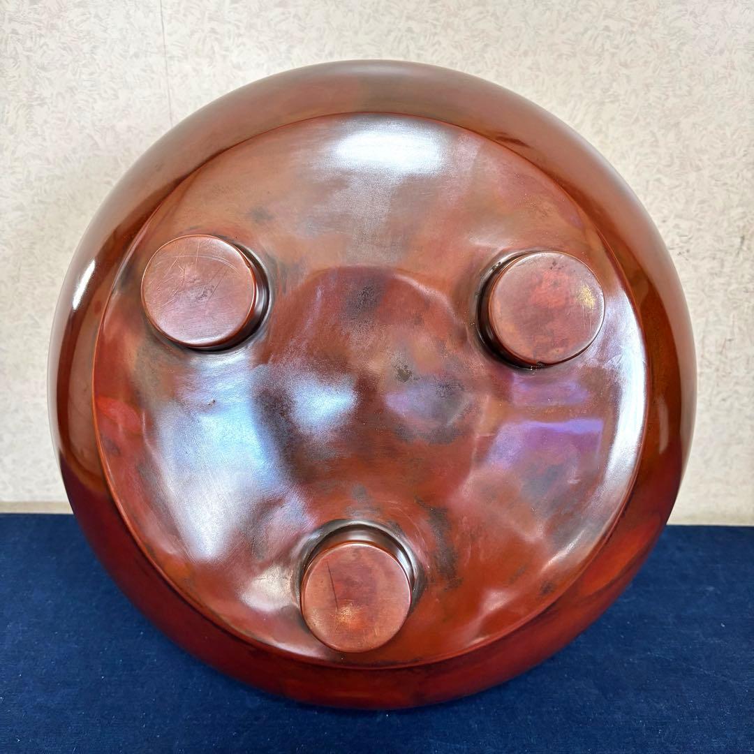 風炉 茶釜 電熱器 唐銅面取風炉 志きの釜 野々田製電熱器 敷板 底瓦 茶道具