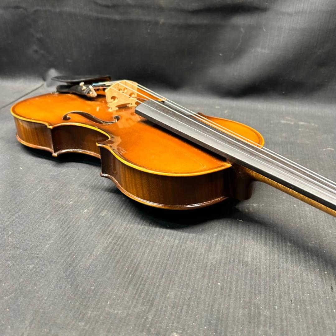 ▽Ed左横1029 カール・ヘフナー バイオリン ケース 弓 肩当 松脂 まとめ