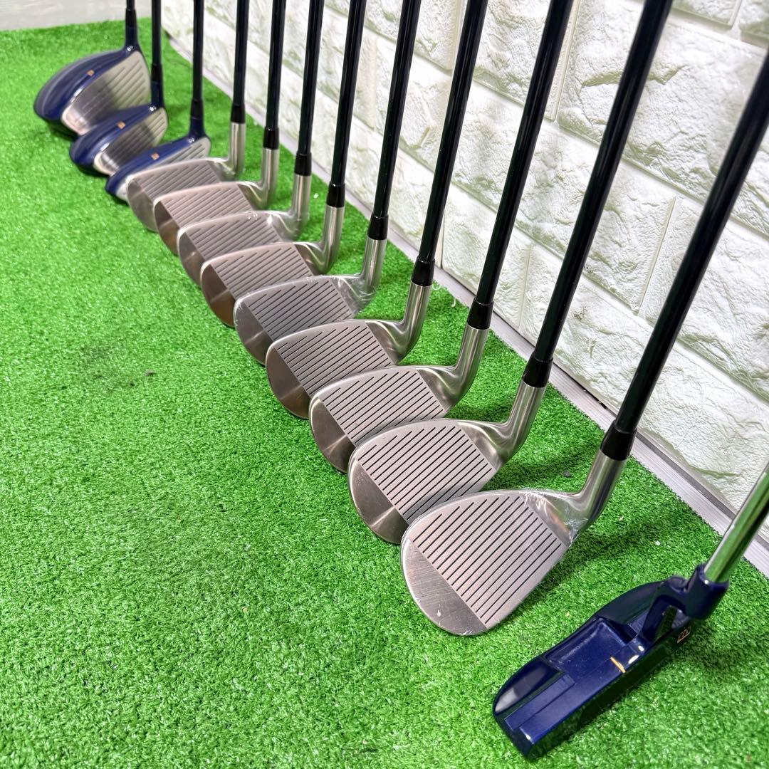 ゴルフセット　使用一回　Wilson ラウンド仕様　メンズ　右打ち　未使用多数