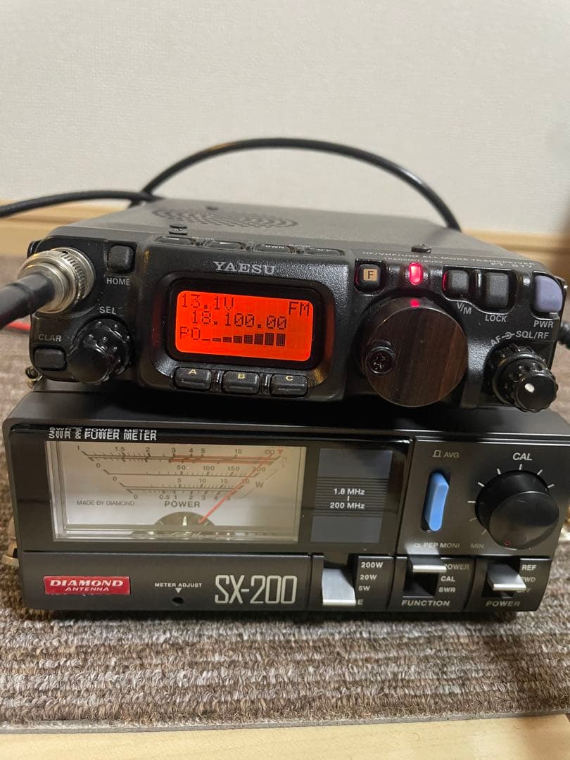 YAESU FT-817ND 社外付属品付き