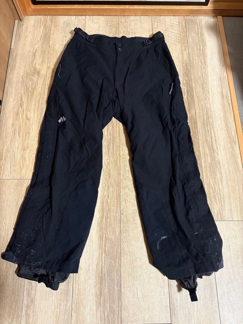 モンベルサイドオープンゴアテックスパンツL/Sサイズ スキースノボ冬季登山用