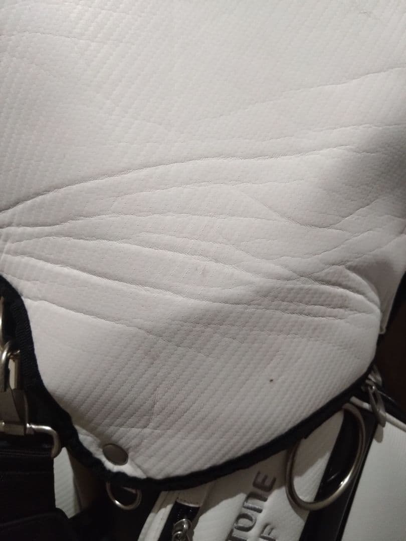 ブリヂストン キャディバッグ ホワイト/ブラック/レッド