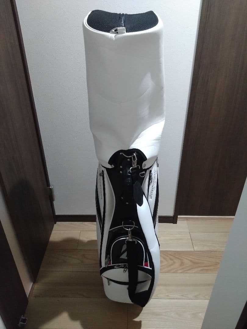 ブリヂストン キャディバッグ ホワイト/ブラック/レッド