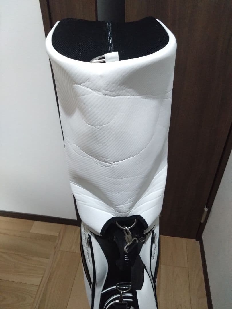 ブリヂストン キャディバッグ ホワイト/ブラック/レッド