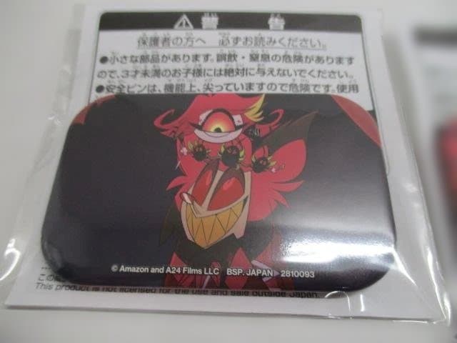 【新品未開封品】ハズビン・ホテルへようこそ　スクエア缶バッチ　５種セット