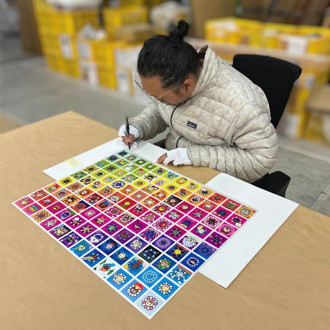 村上隆 ED300 ポスター作品 108つ煩悩 MURAKAMI.FLOWERS