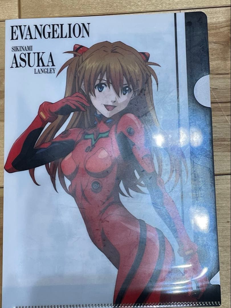 オールオブエヴァンゲリオン　箔押しアクリルブロック　アスカ&マリ　＋おまけセット