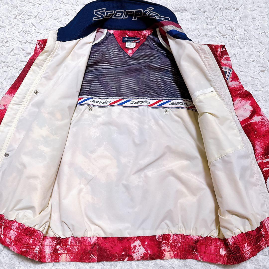 【美品】90’sシマノ　スコーピオン　フィッシングジャケット　ピンク　村田基