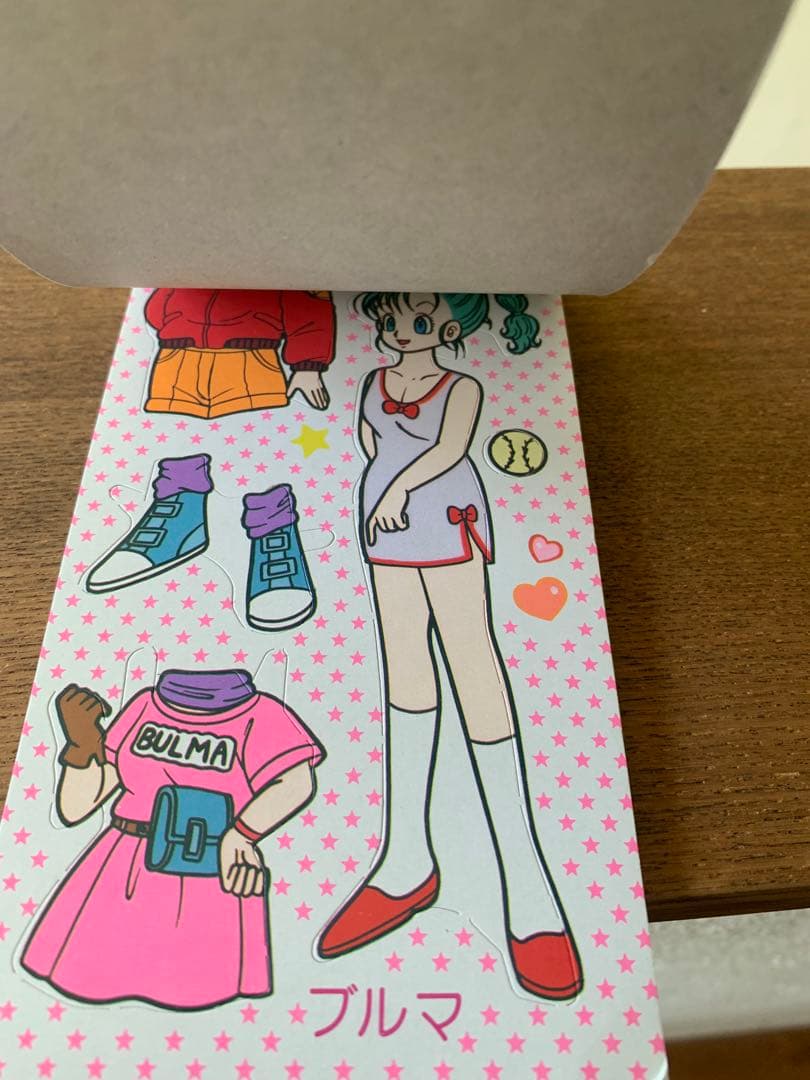 ま*ぃ様 ドラゴンボール　ブルマ　ミニきせかえ②