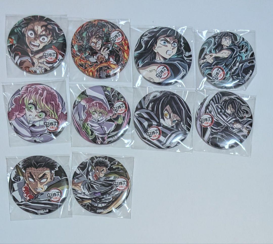 鬼滅の刃 コミケ C104エンドロールイラスト 缶バッジ