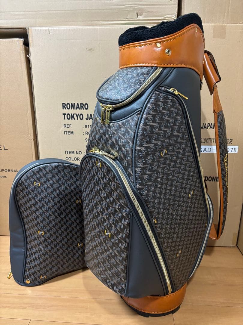 レザレクションResurrection キャディバッグ オリオラ ダークブラック