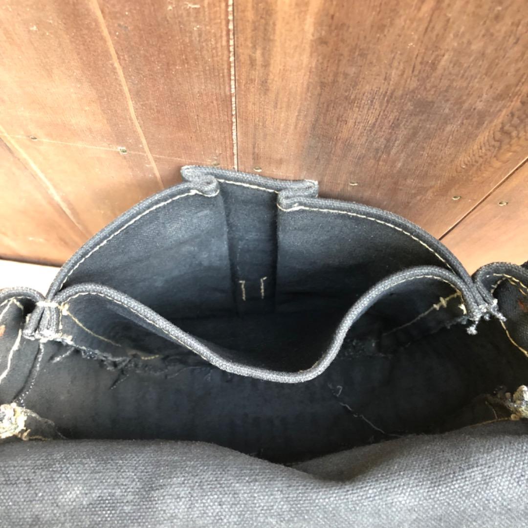 必見！オールドヴィンテージ　極厚帆布 ショルダーバッグ　レア