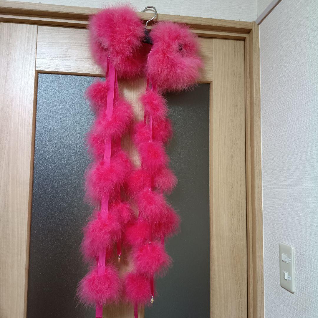 可愛いチェリーピンクの羽バングル&フロート