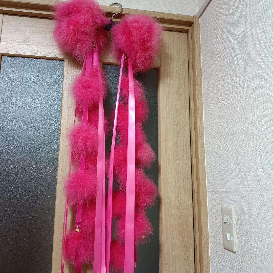 可愛いチェリーピンクの羽バングル&フロート