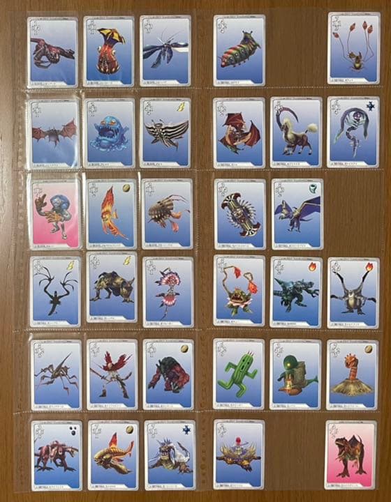 FF8  カードダスマスターズ　オフィシャルゲームカード他（初版）