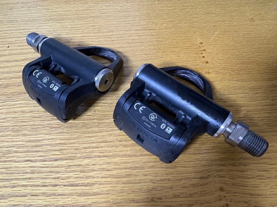 ガーミン　ベクター３　パワーメータービンディングペダル